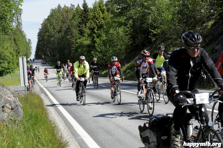 Bild från Vätternrundan 2015