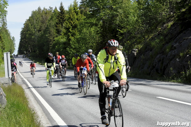 Bild från Vätternrundan 2015