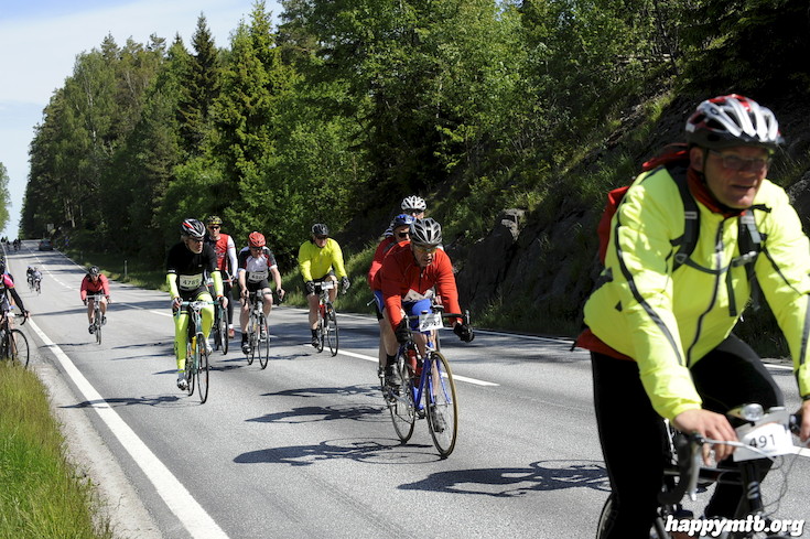 Bild från Vätternrundan 2015