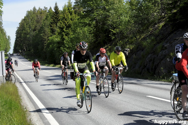 Bild från Vätternrundan 2015
