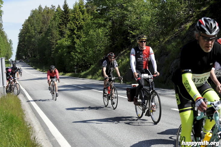 Bild från Vätternrundan 2015