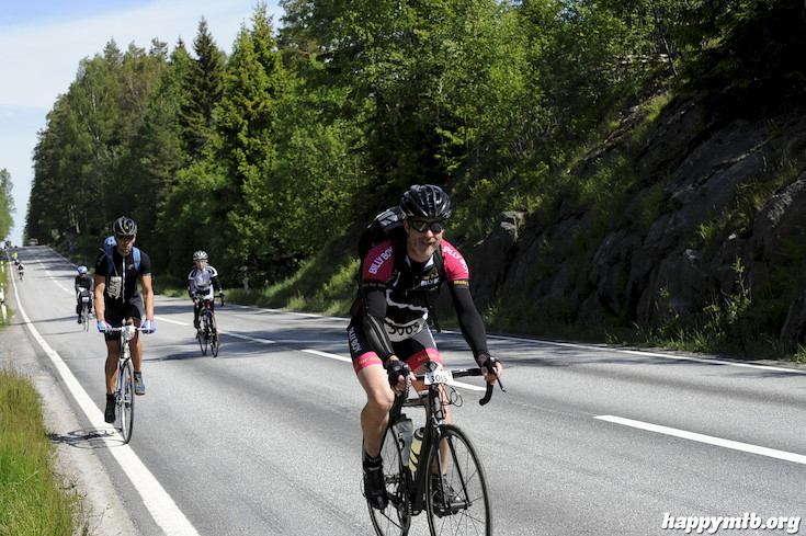 Bild från Vätternrundan 2015