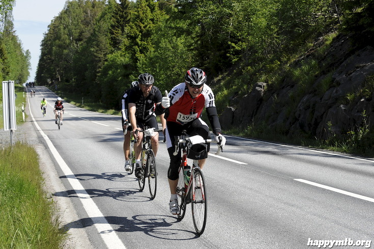 Bild från Vätternrundan 2015