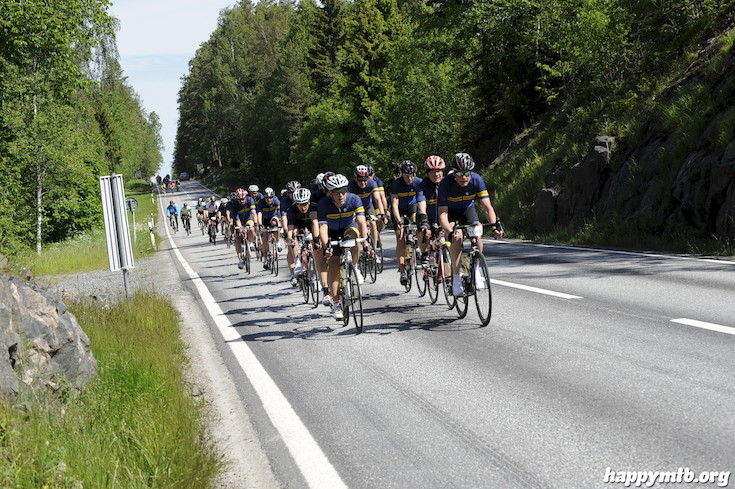 Bild från Vätternrundan 2015