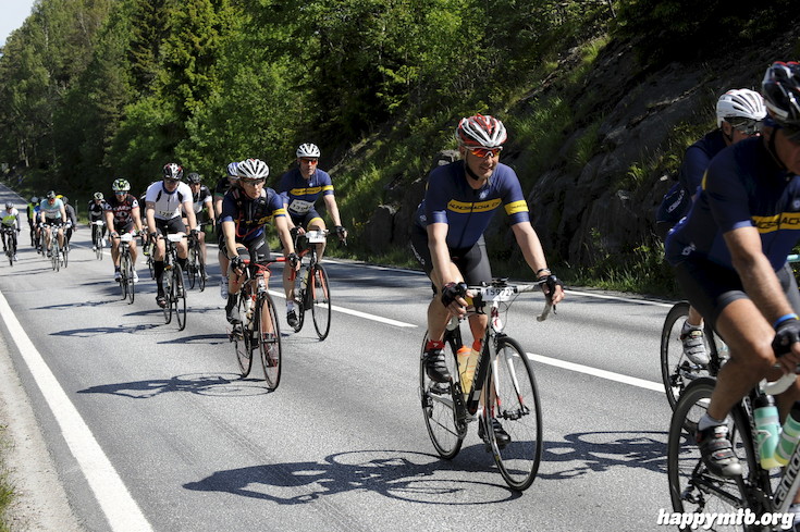 Bild från Vätternrundan 2015