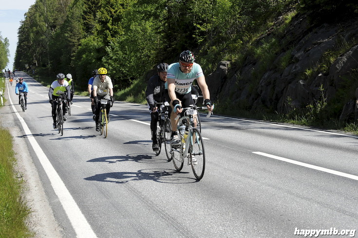 Bild från Vätternrundan 2015
