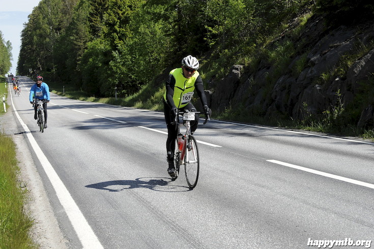 Bild från Vätternrundan 2015