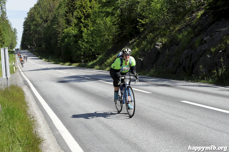 Bild från Vätternrundan 2015
