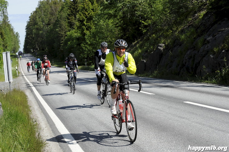 Bild från Vätternrundan 2015