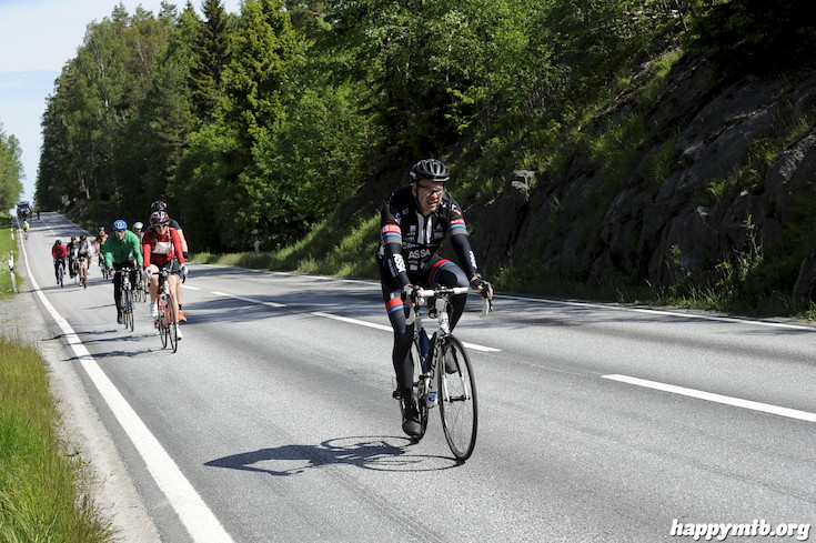 Bild från Vätternrundan 2015
