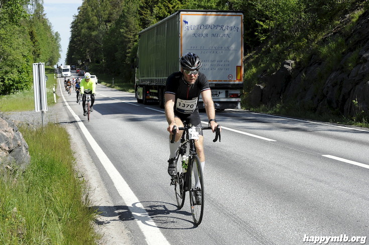 Bild från Vätternrundan 2015