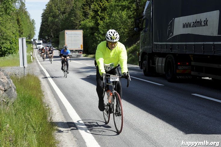 Bild från Vätternrundan 2015