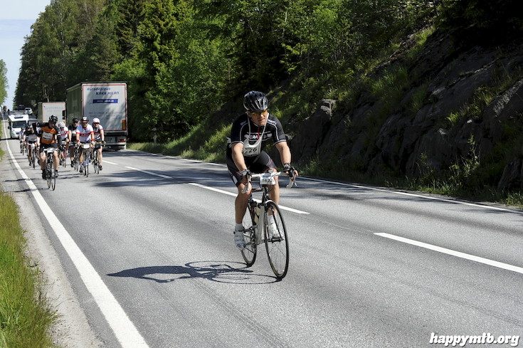 Bild från Vätternrundan 2015