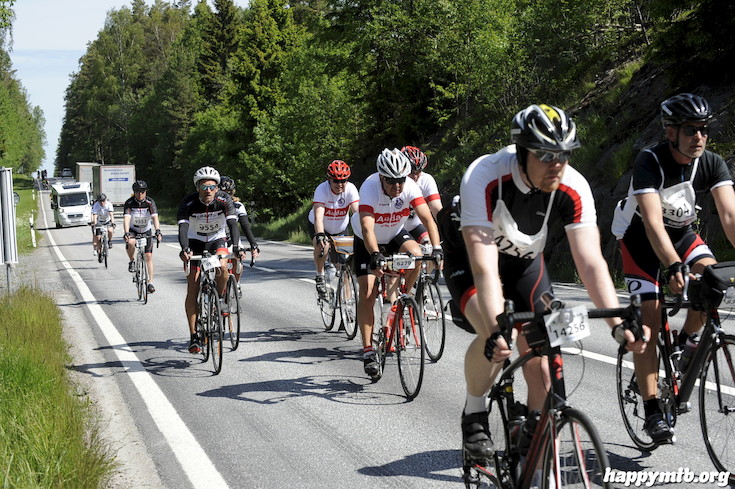 Bild från Vätternrundan 2015