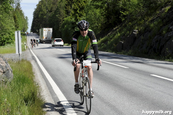Bild från Vätternrundan 2015