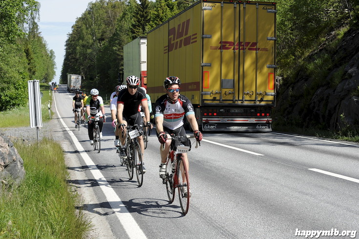Bild från Vätternrundan 2015