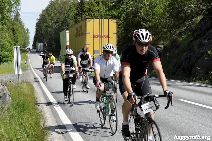 Bild från Vätternrundan 2015