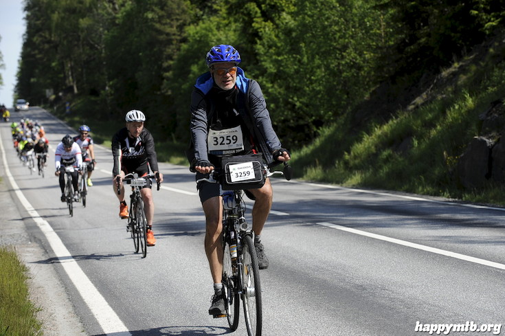 Bild från Vätternrundan 2015