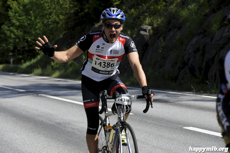 Bild från Vätternrundan 2015