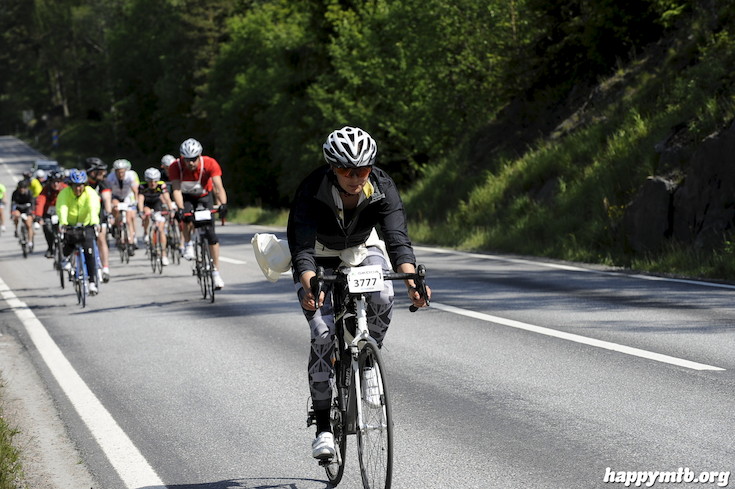 Bild från Vätternrundan 2015
