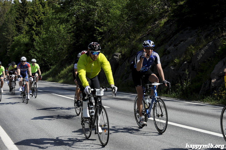 Bild från Vätternrundan 2015
