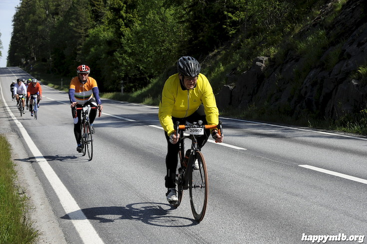 Bild från Vätternrundan 2015