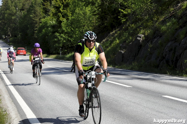 Bild från Vätternrundan 2015