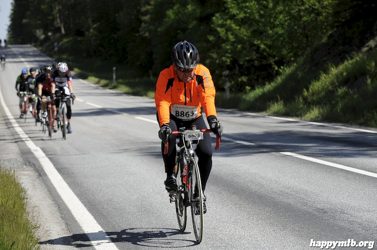 Bild från Vätternrundan 2015