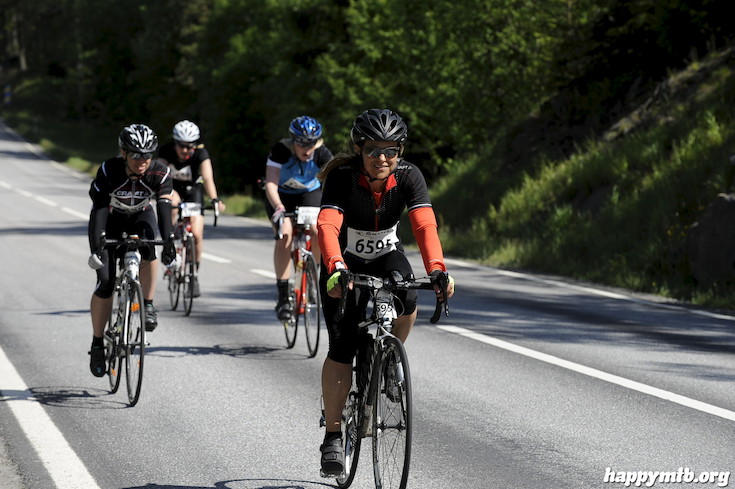 Bild från Vätternrundan 2015