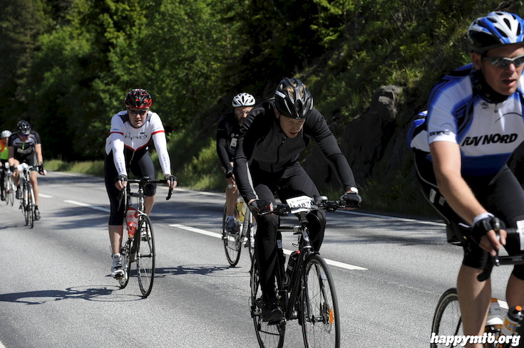 Bild från Vätternrundan 2015