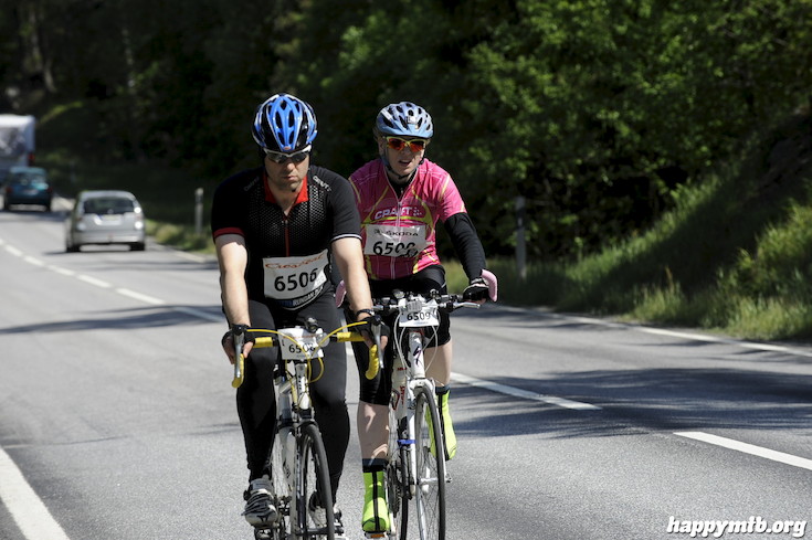 Bild från Vätternrundan 2015