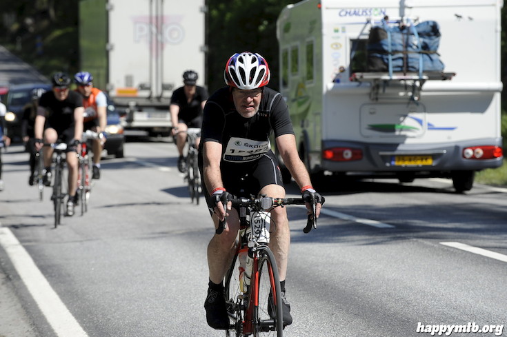 Bild från Vätternrundan 2015