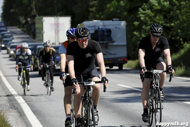 Bild från Vätternrundan 2015