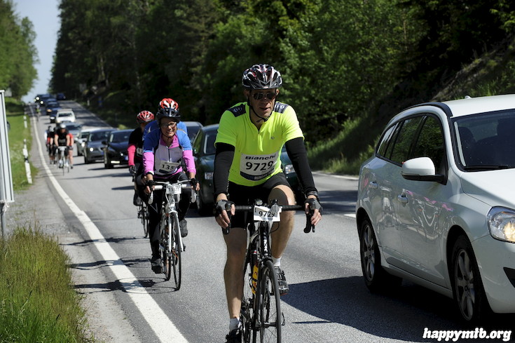 Bild från Vätternrundan 2015