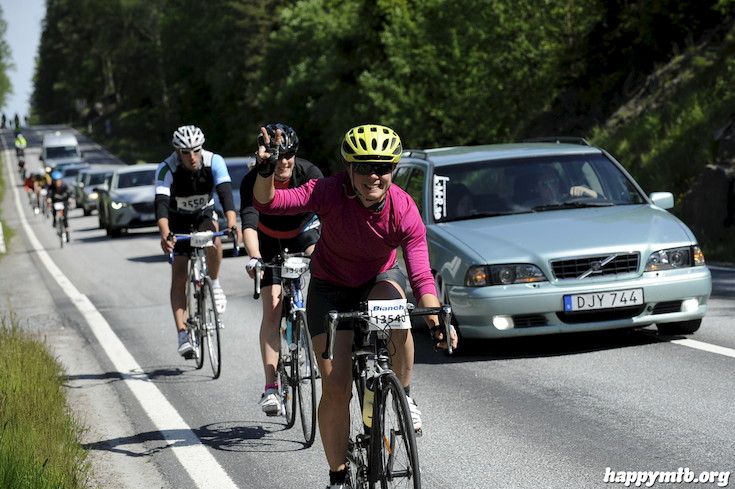 Bild från Vätternrundan 2015