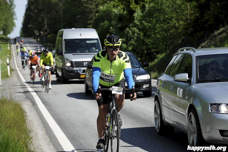 Bild från Vätternrundan 2015