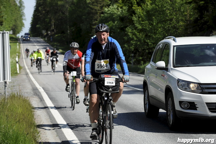 Bild från Vätternrundan 2015