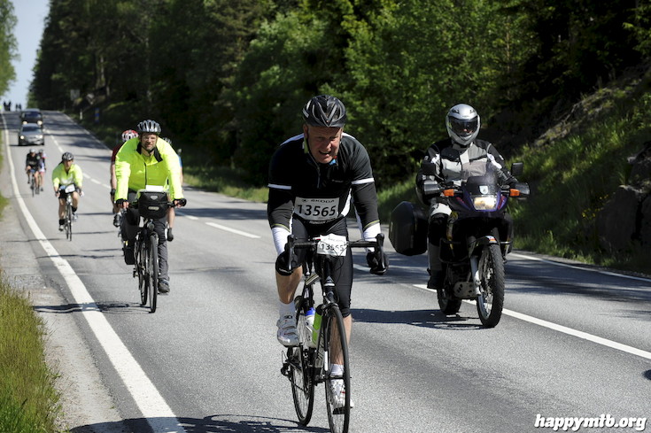 Bild från Vätternrundan 2015