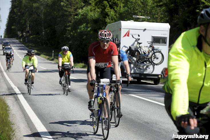 Bild från Vätternrundan 2015