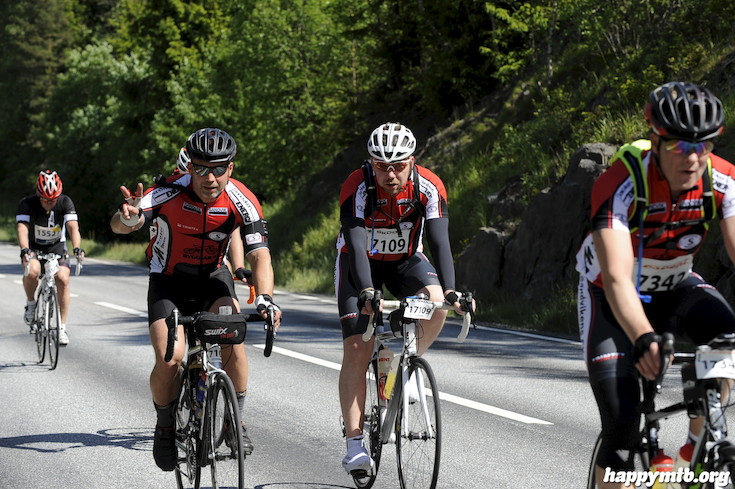 Bild från Vätternrundan 2015