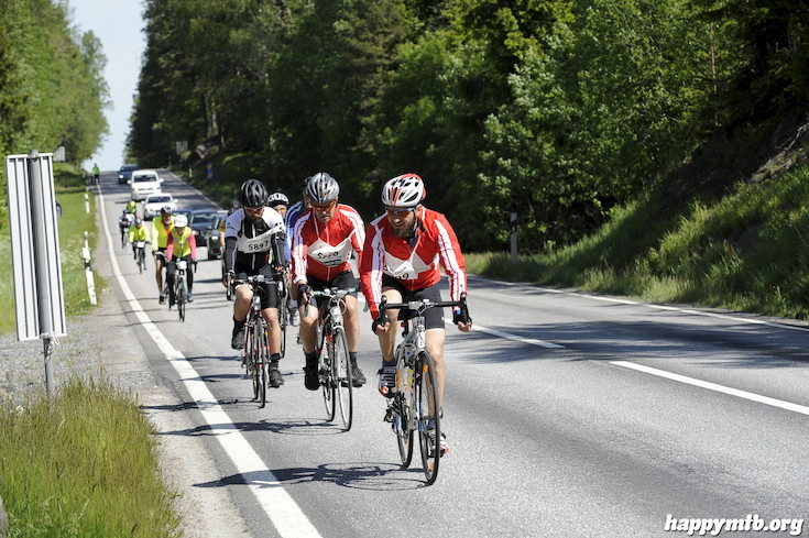 Bild från Vätternrundan 2015