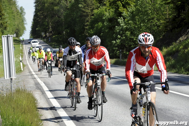 Bild från Vätternrundan 2015