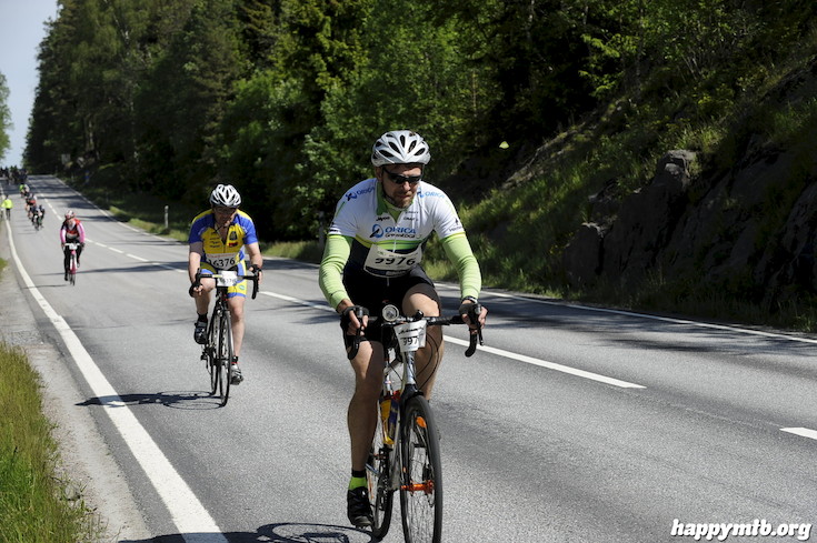 Bild från Vätternrundan 2015
