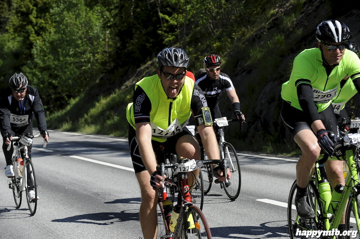 Bild från Vätternrundan 2015