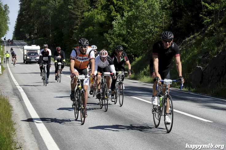 Bild från Vätternrundan 2015