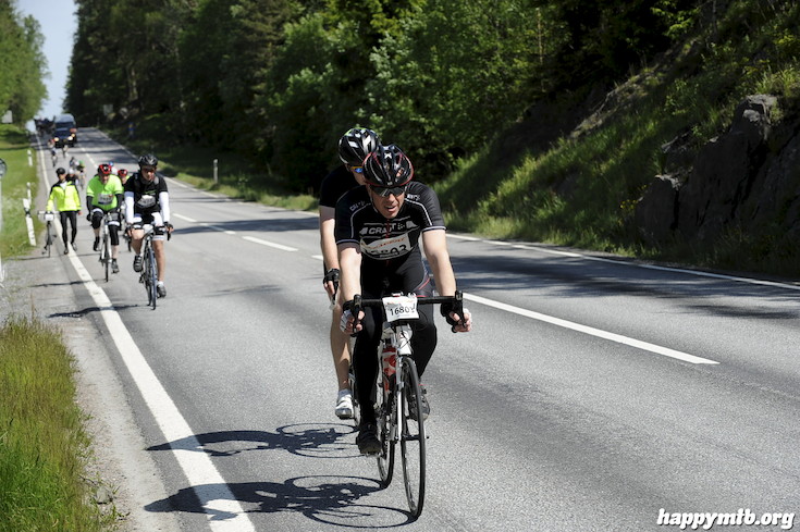 Bild från Vätternrundan 2015