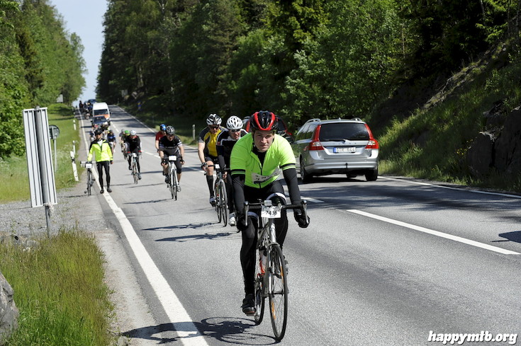 Bild från Vätternrundan 2015