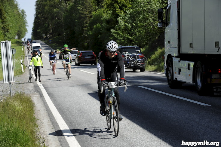 Bild från Vätternrundan 2015