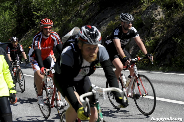 Bild från Vätternrundan 2015