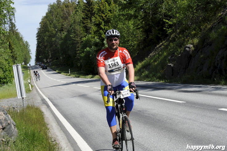 Bild från Vätternrundan 2015
